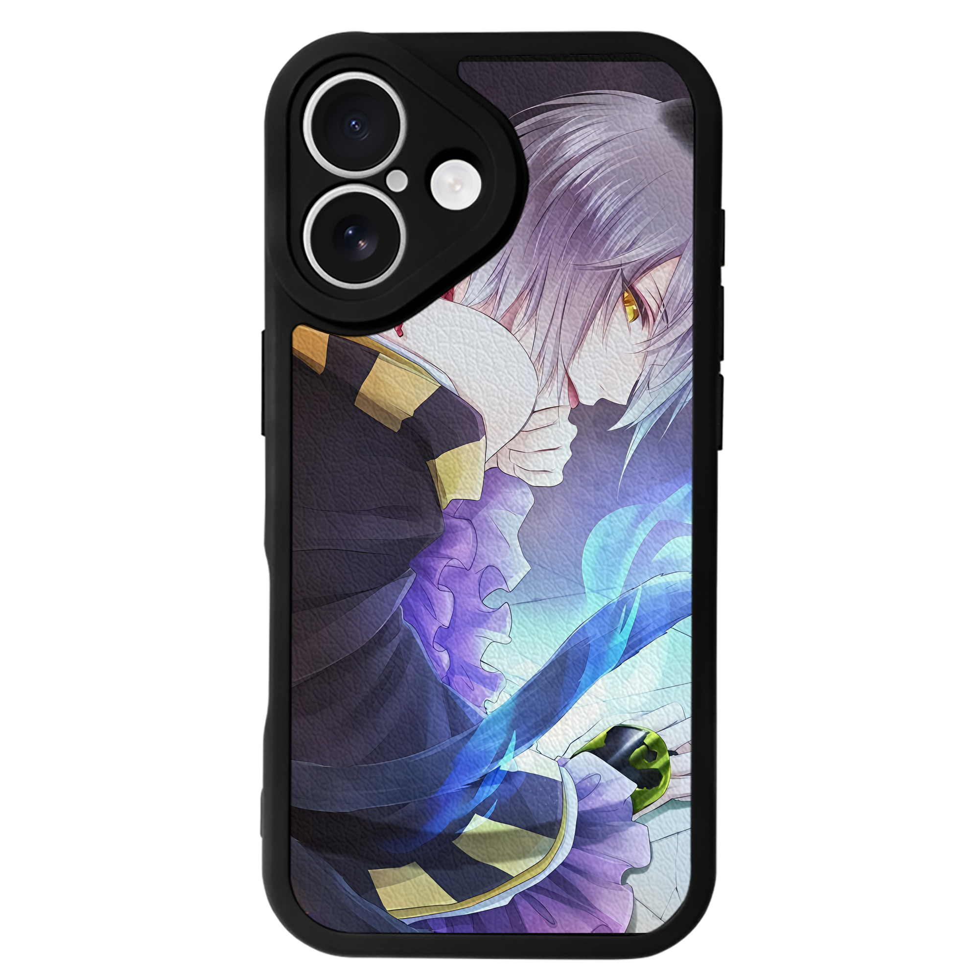 （画像用） 刀剣乱舞 Touken Ranbu 【iPhone 16シリーズ対応】シリコンスマホケース（レザー調） 材質：シリコン